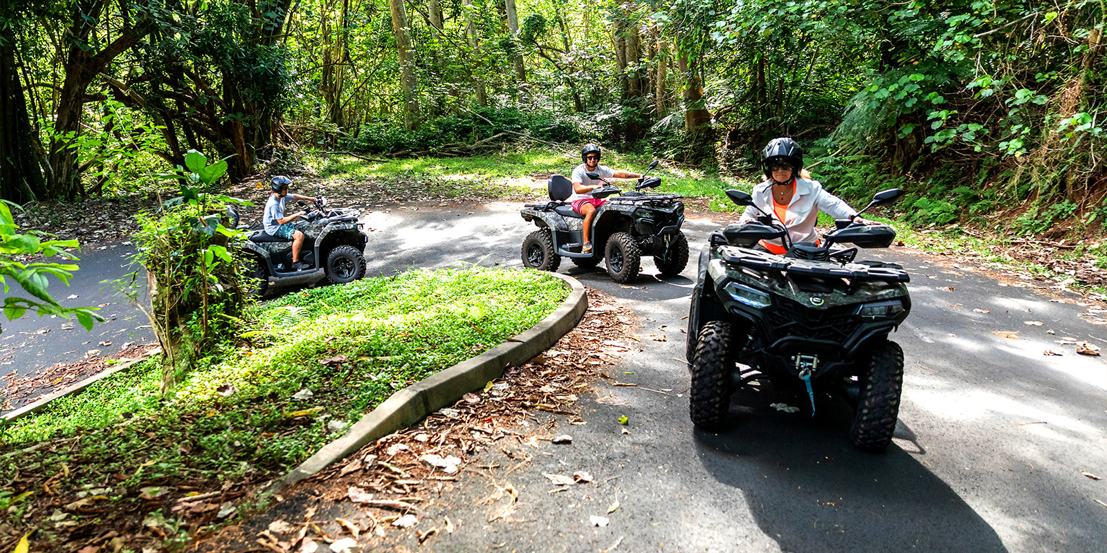 Explore Moorea’s scenic trails on an ATV