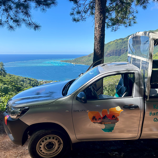 Safari en 4x4 pour découvrir Moorea