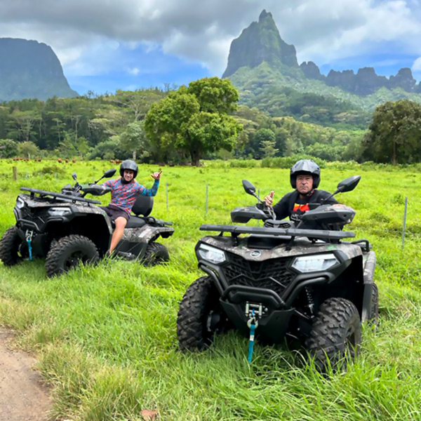 More information about quad activities in Moorea